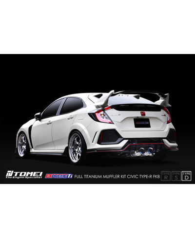 LIGNE TITANE EXPREM-TI TYPE-D HONDA CIVIC FK8 TYPE R TOMEI