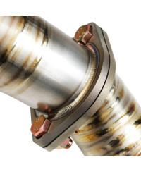 SILENCIEUX Y-PIPE TITANE 3.5" NISSAN GTR R35 JAPSPEED