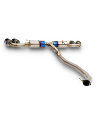 SILENCIEUX Y-PIPE TITANE 3.5" NISSAN GTR R35 JAPSPEED