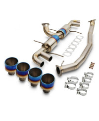 SILENCIEUX Y-PIPE TITANE 3.5" NISSAN GTR R35 JAPSPEED