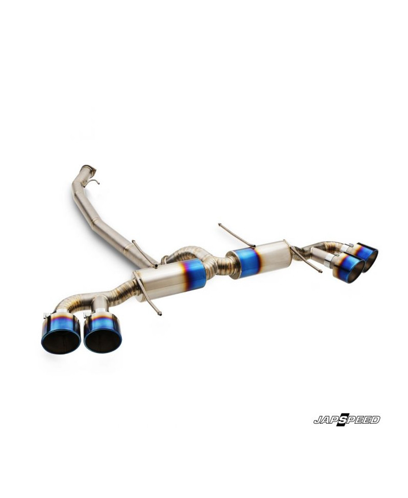 SILENCIEUX Y-PIPE TITANE 3.5" NISSAN GTR R35 JAPSPEED