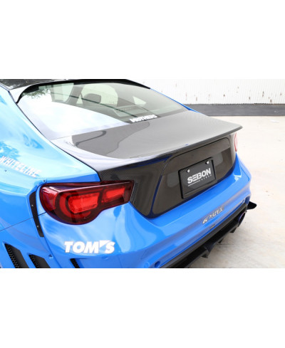 MALLE DE COFFRE CARBONE TOYOTA GT86 / SUBARU BRZ SEIBON