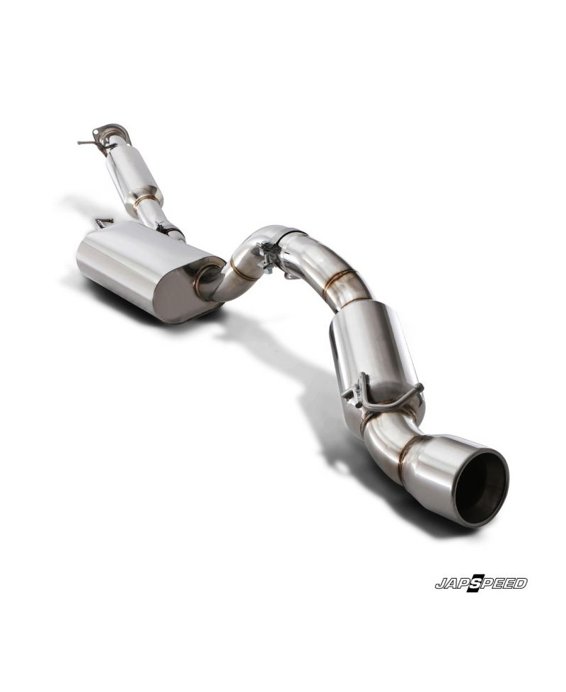 CATBACK INOX MAZDA 3 2.3 TURBO MPS JAPSPEED