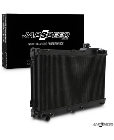 RADIATEUR ALUMINIUM NOIR MAZDA MX5 NA 1.6 & 1.8 JAPSPEED