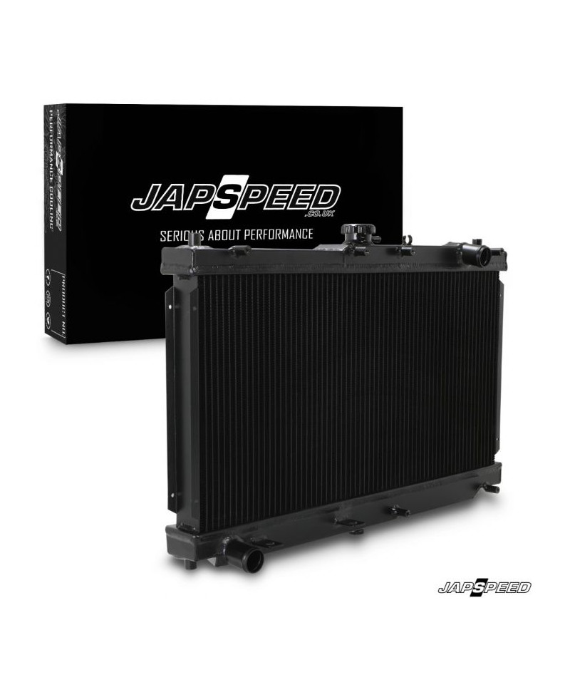 RADIATEUR ALUMINIUM NOIR MAZDA MX5 NB 1.6 & 1.8 JAPSPEED