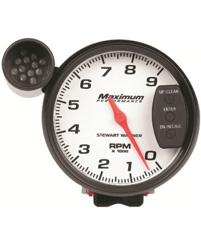 MANOMETRE COMPTE-TOURS  D117 9000RPM/SHIFT LIGHT STEWART WARNER