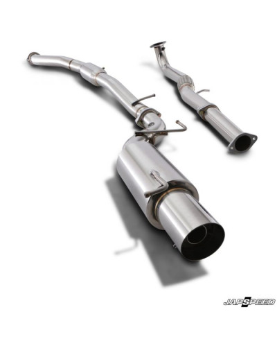 LIGNE D'ECHAPPEMENT INOX MITSUBISHI LANCER EVO 4 / 5 / 6 JAPSPEED