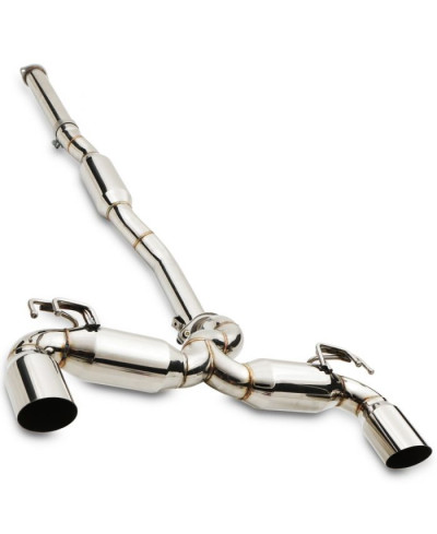 LIGNE D'ECHAPPEMENT INOX S1 MITSUBISHI LANCER EVO X JAPSPEED