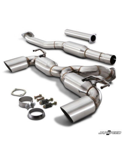 LIGNE D'ECHAPPEMENT INOX S1 MITSUBISHI LANCER EVO X JAPSPEED