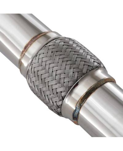 LIGNE D'ECHAPPEMENT INOX S2 MITSUBISHI LANCER EVO 4 / 5 / 6 JAPSPEED