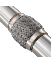 LIGNE D'ECHAPPEMENT INOX S2 MITSUBISHI LANCER EVO 4 / 5 / 6 JAPSPEED