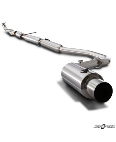 LIGNE D'ECHAPPEMENT INOX S2 MITSUBISHI LANCER EVO 4 / 5 / 6 JAPSPEED