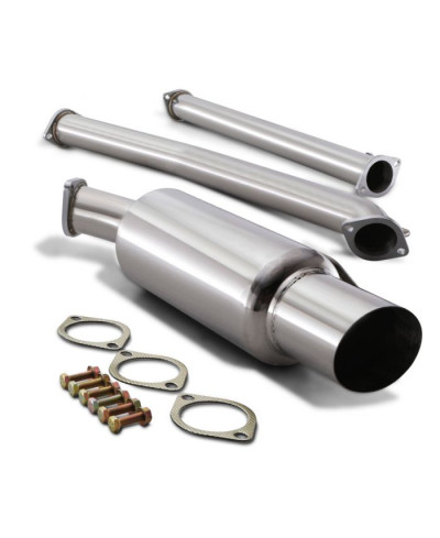 LIGNE D'ECHAPPEMENT INOX MITSUBISHI LANCER EVO 8 JAPSPEED