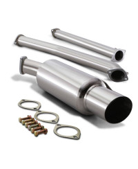 LIGNE D'ECHAPPEMENT INOX MITSUBISHI LANCER EVO 8 JAPSPEED