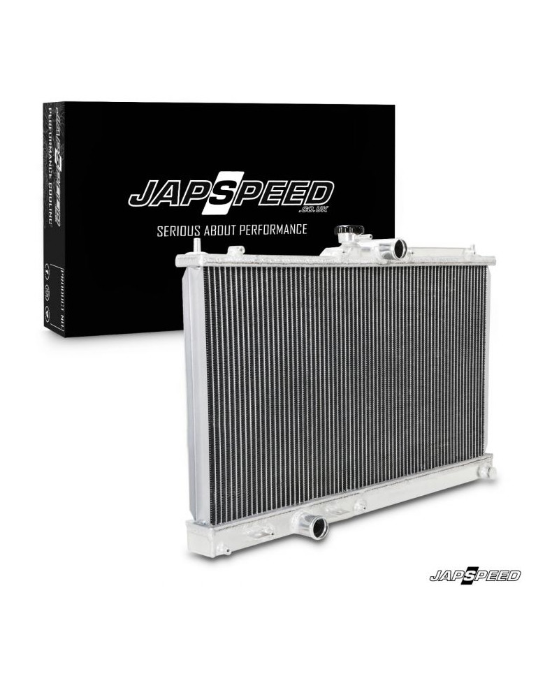 RADIATEUR ALUMINIUM MITSUBISHI LANCER EVO 7 / 8 / 9  JAPSPEED