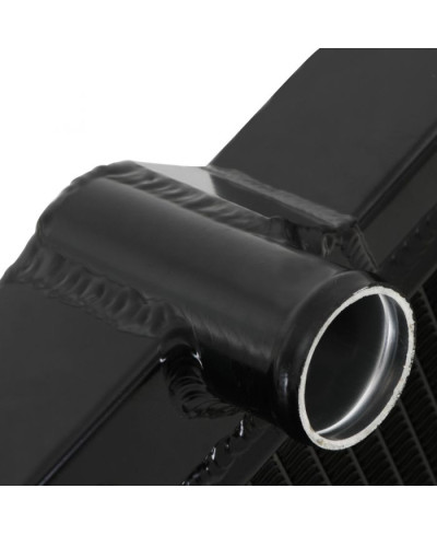 RADIATEUR ALUMINIUM NOIR SUBARU IMPREZA WRX STI GRB "SHARK EYE" JAPSPEED