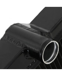 RADIATEUR ALUMINIUM NOIR SUBARU IMPREZA WRX STI GRB "SHARK EYE" JAPSPEED