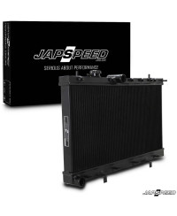 RADIATEUR ALUMINIUM NOIR SUBARU IMPREZA NEW AGE WRX STI 03-06 JAPSPEED