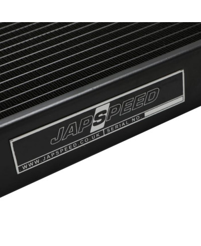 RADIATEUR ALUMINIUM NOIR SUBARU IMPREZA NEW AGE WRX STI 03-06 JAPSPEED