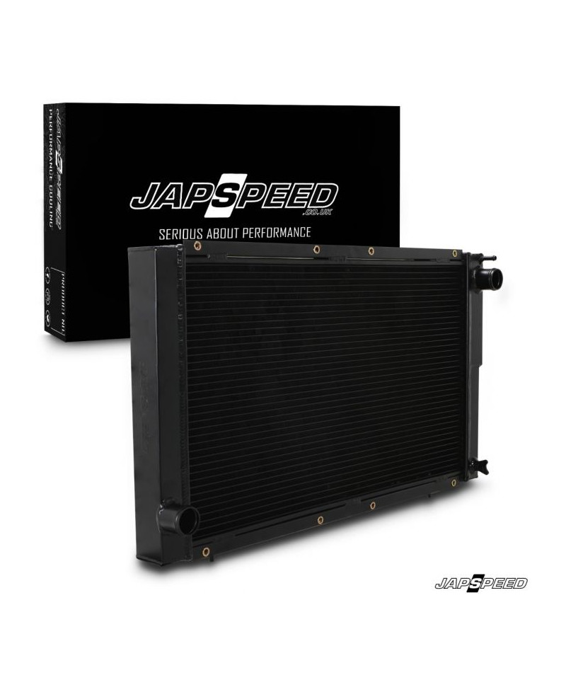 RADIATEUR ALUMINIUM NOIR SUBARU GC8 WRX STI 95-01 JAPSPEED
