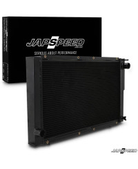 RADIATEUR ALUMINIUM NOIR SUBARU GC8 WRX STI 95-01 JAPSPEED