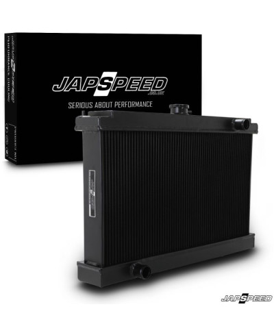 RADIATEUR ALUMINIUM NOIR TOYOTA SUPRA MK3 JZA70 TURBO JAPSPEED