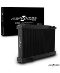 RADIATEUR ALUMINIUM NOIR TOYOTA SUPRA MK3 JZA70 TURBO JAPSPEED