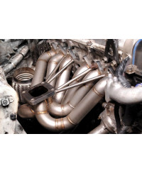 COLLECTEUR INOX TOYOTA SUPRA MK4 JZA80 2JZ-GTE JAPSPEED