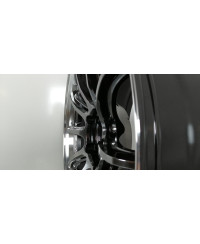 SET 2 JANTES EMOTION ZR10 18" X 9.5" ET38 5x114.3 GTKRC WORK WHEELS