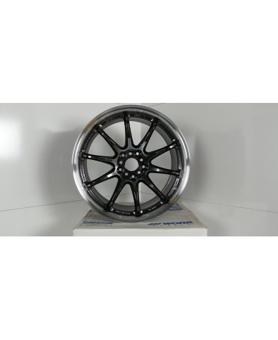 SET 2 JANTES EMOTION ZR10 18" X 9.5" ET38 5x114.3 GTKRC WORK WHEELS