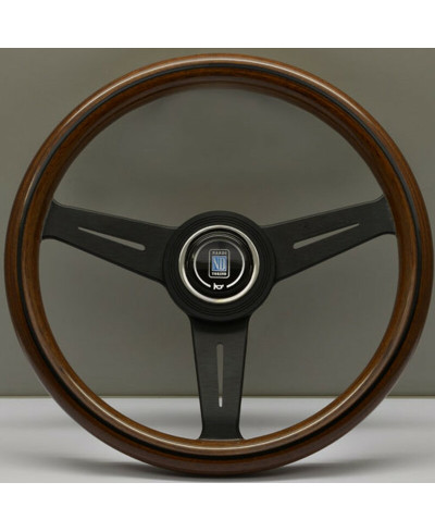 VOLANT NARDI CLASSIC ND33 BOIS, BRANCHES NOIRES TULIPÉ 40MM NARDI