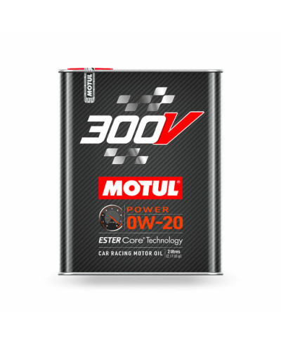 HUILE MOTEUR 0W20 300V POWER MOTUL - 2L