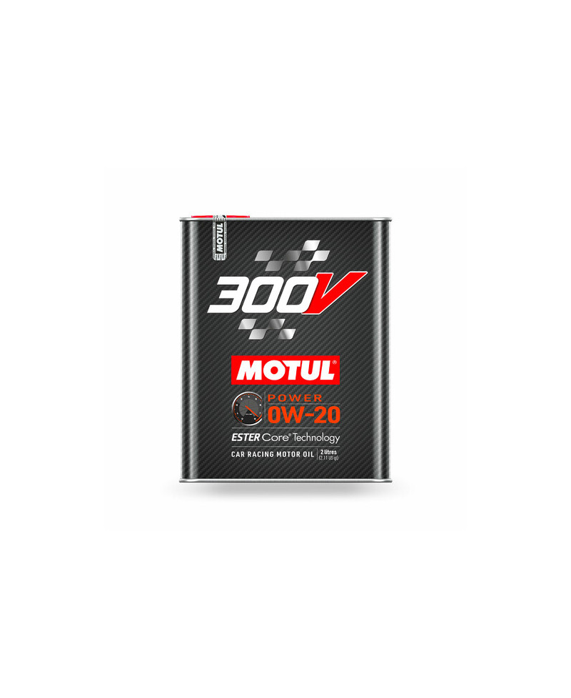 HUILE MOTEUR 0W20 300V POWER MOTUL - 2L