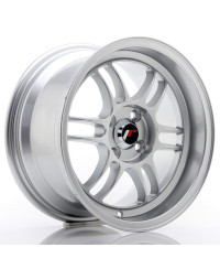 JANTE JR-7 15X8" / 4x100 / ET35 GRIS ARGENT & POLIJAPAN RACING