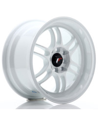 JANTE JR-7 15X8" / 4x100 - 4x114.3 / ET35 GRIS BLANC JAPAN RACING