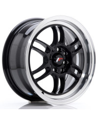 JANTE JR-7 15X7" / 4x100 - 4x114.3 / ET38 NOIR & BRILLANT JAPAN RACING