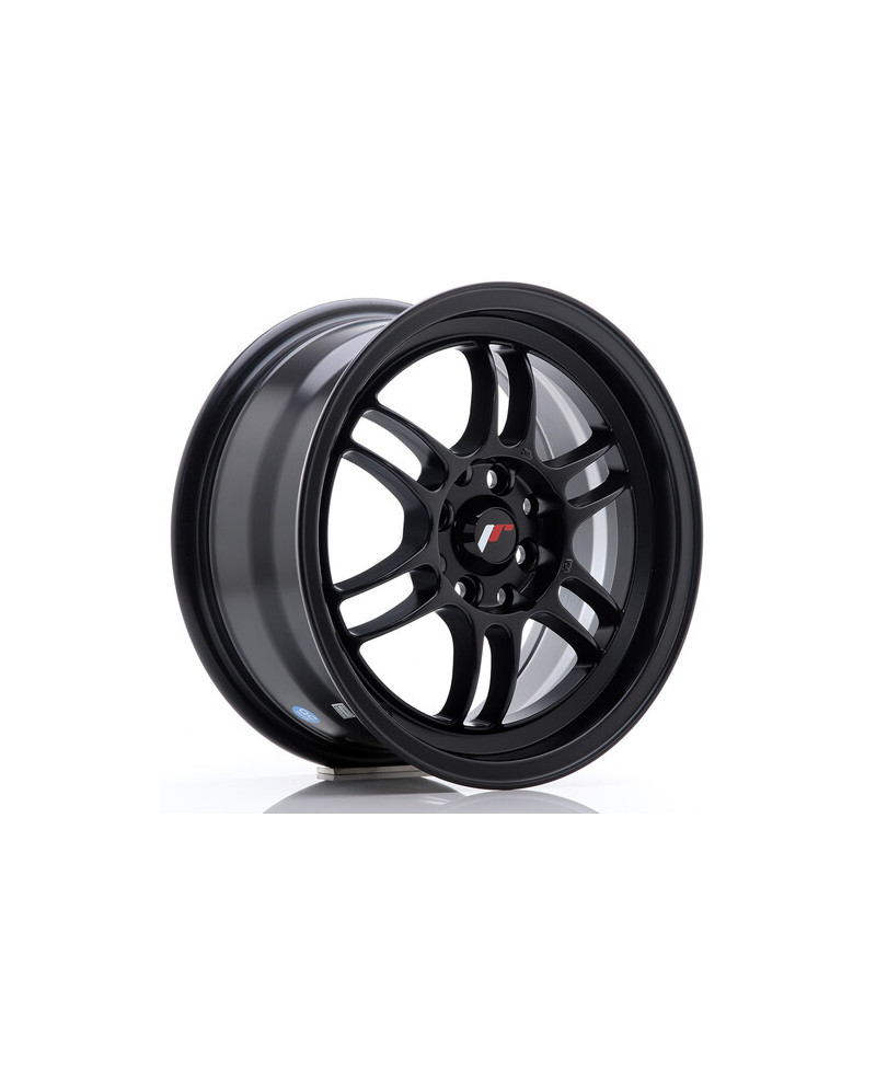 JANTE JR-7 15X7" / 4x100 - 4x114.3 / ET38 NOIR MAT & SATINE JAPAN RACING