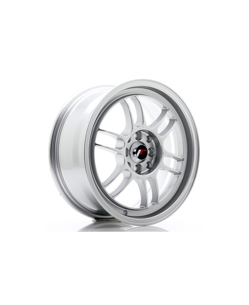 JANTE JR-7 16X7" / 4x100 - 4x114.3 / ET38 GRIS ARGENT & POLI JAPAN RACING