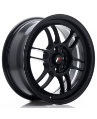 JANTE JR-7 16X7" / 4x100 - 4x114.3 / ET38 NOIR MAT & SATINE JAPAN RACING