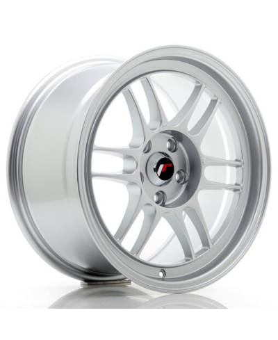 JANTE JR-7 17X9" / 5x114.3 / ET35 GRIS ARGENT & POLI JAPAN RACING