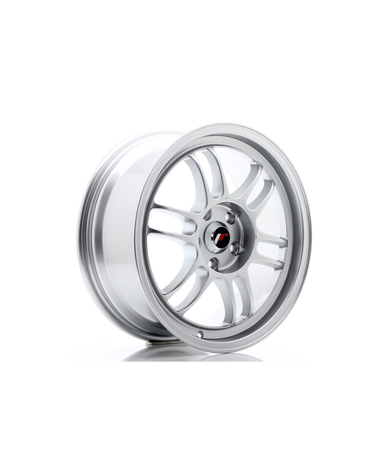 JANTE JR-7 17X7.5" / 5x114.3 / ET42 GRIS ARGENT & POLI JAPAN RACING