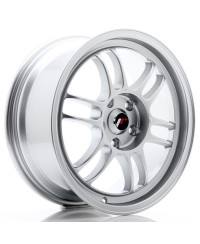 JANTE JR-7 17X7.5" / 5x114.3 / ET42 GRIS ARGENT & POLI JAPAN RACING