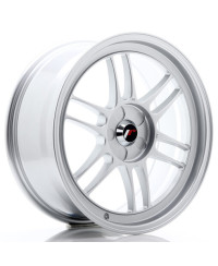JANTE JR-7 18X8" / 5 TROUS SUR MESURE / ET35 GRIS ARGENT JAPAN RACING
