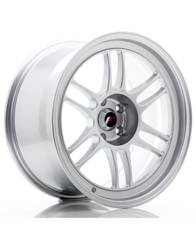JANTE JR-7 18X9.5" / 5x114.3 / ET15 GRIS ARGENT & POLI JAPAN RACING