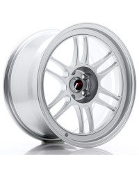 JANTE JR-7 18X9.5" / 5x114.3 / ET15 GRIS ARGENT & POLI JAPAN RACING