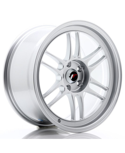 JANTE JR-7 18X9" / 5x114.3 / ET35 GRIS ARGENT & POLI JAPAN RACING