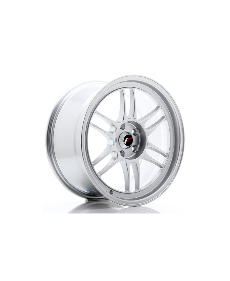 JANTE JR-7 18X9" / 5x114.3 / ET35 GRIS ARGENT & POLI JAPAN RACING