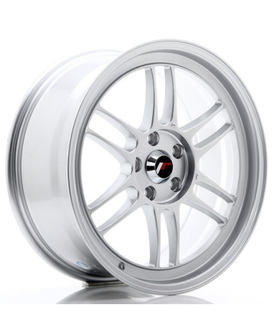 JANTE JR-7 18X8" / 5x114.3 / ET35 GRIS ARGENT & POLI JAPAN RACING