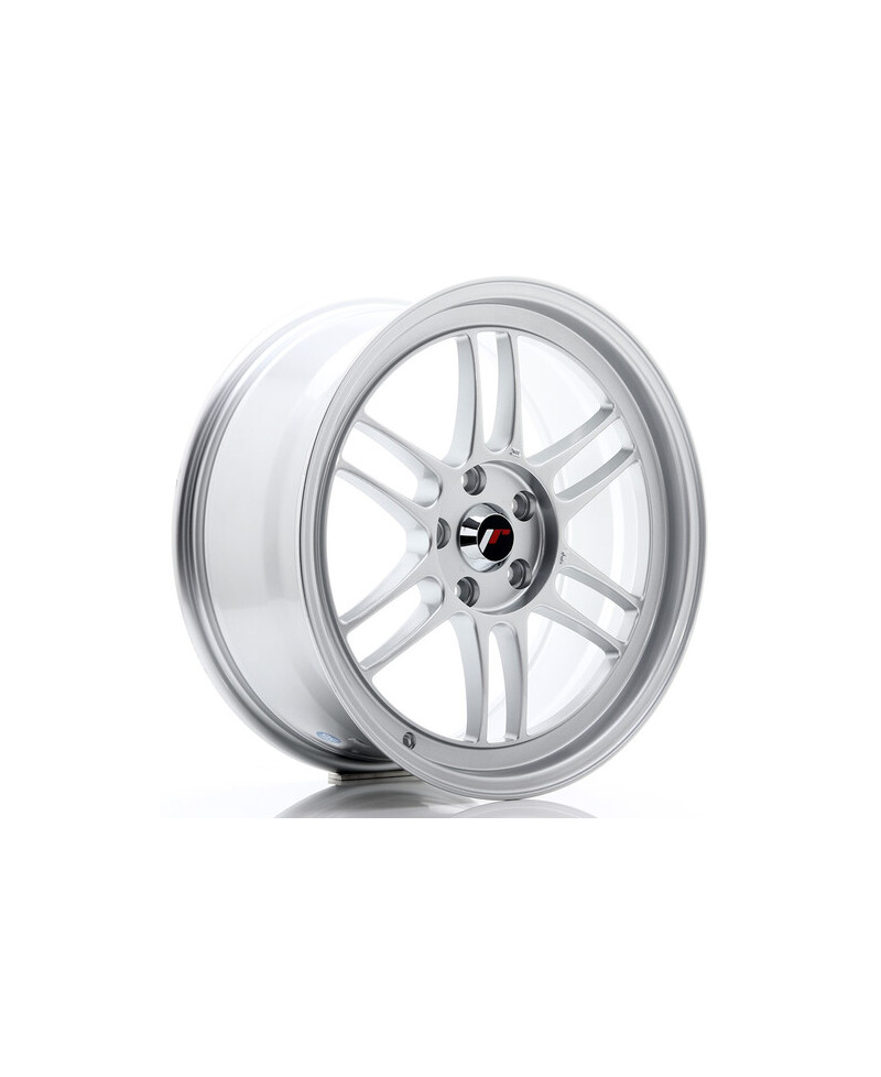 JANTE JR-7 18X8" / 5x114.3 / ET35 GRIS ARGENT & POLI JAPAN RACING