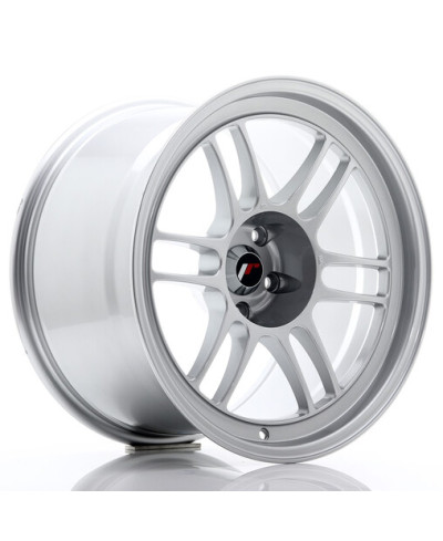 JANTE JR-7 18X10.5" / 5x114.3 / ET15 GRIS ARGENT & POLI JAPAN RACING